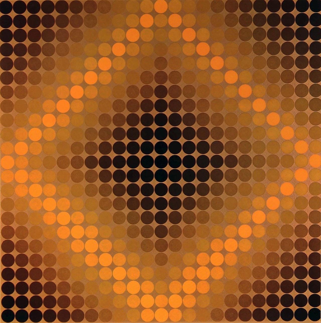 Victor Vasarely, Composition, Cta 102, Hliogravure