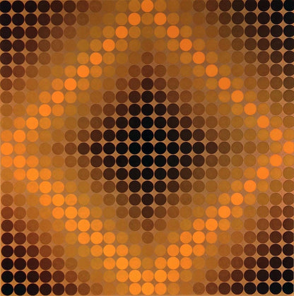 Victor Vasarely, Composition, Cta 102, Hliogravure