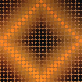 Victor Vasarely, Composition, Cta 102, Hliogravure
