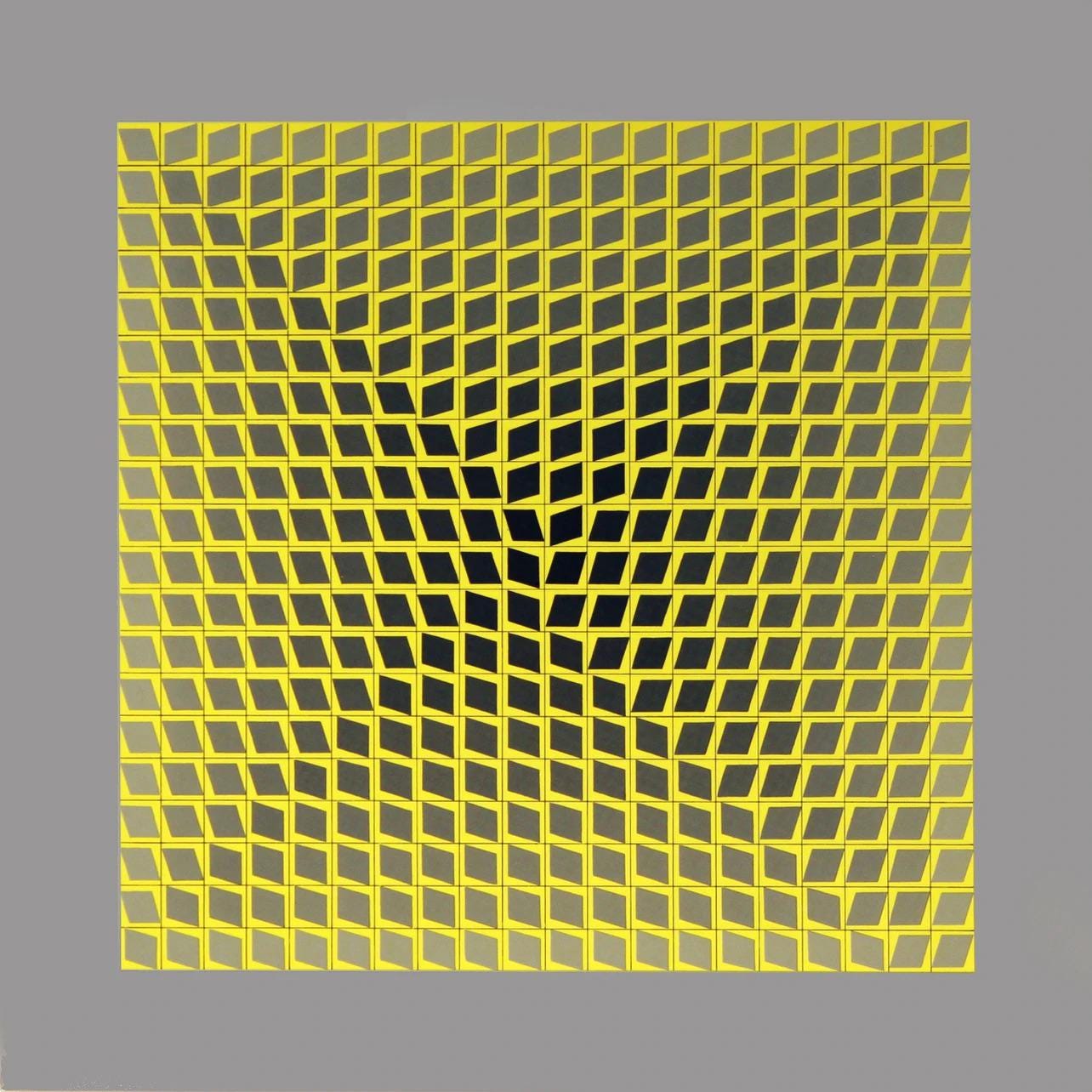 Victor Vasarely, Composition, Cta 102, Hliogravure