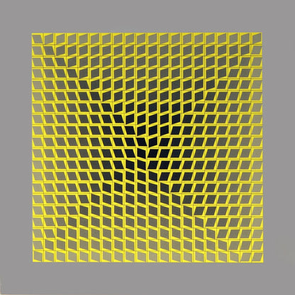 Victor Vasarely, Composition, Cta 102, Hliogravure