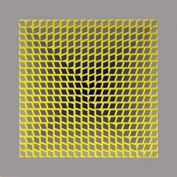 Victor Vasarely, Composition, Cta 102, Hliogravure