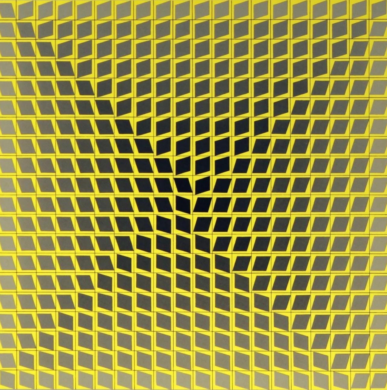 Victor Vasarely, Composition, Cta 102, Hliogravure