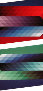 Victor Vasarely, Composition, Hommage Hexagone, Hliogravure