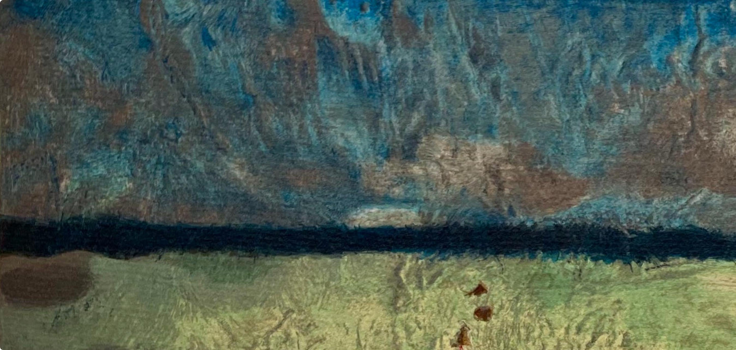 Georges Braque, Paysage Aux Coquelicots, Varengeville, Lithograph