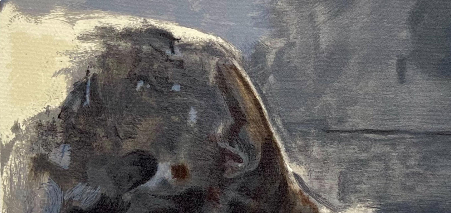 Georges Braque, Marine Noire, Varengeville, Lithograph