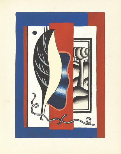 Fernand Lger, Composition, Lithograph,