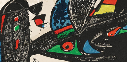 Joan Mir, Composition (Cramer 191; Mourlot 934), Lithograph