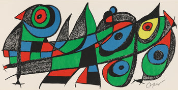 Joan Mir, Composition (Cramer 194; Mourlot 937), Lithograph