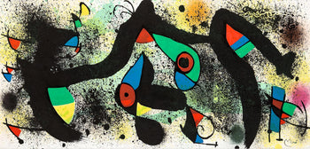 Joan Mir, Composition (Cramer 183; Mourlot 926), Lithograph