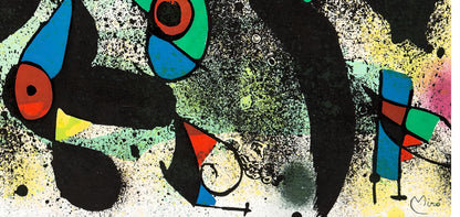 Joan Mir, Composition (Cramer 183; Mourlot 926), Lithograph