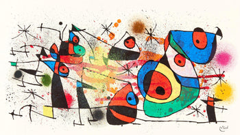 Joan Mir, Composition (Cramer 183; Mourlot 928), Lithograph