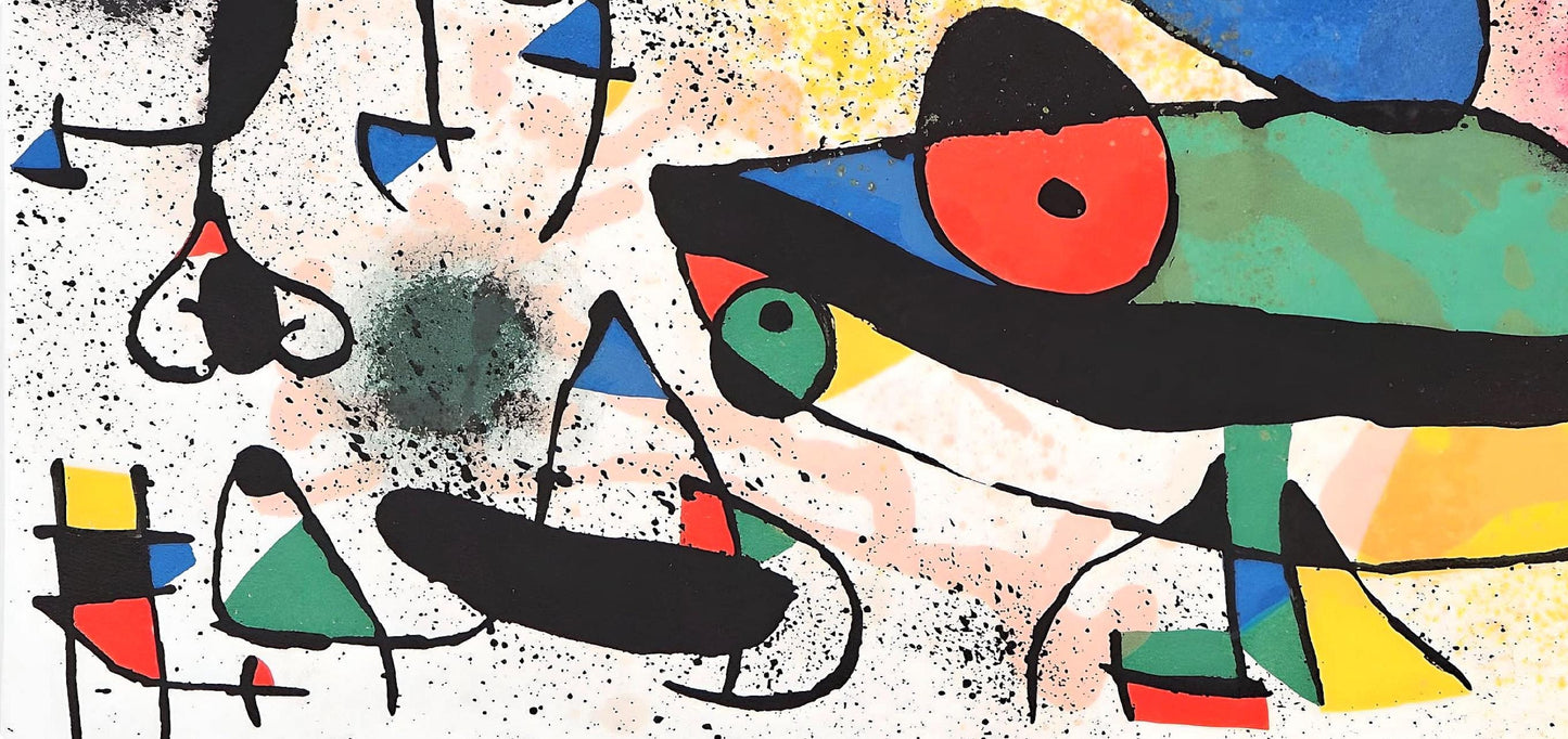 Joan Mir, Composition (Cramer 181; Mourlot 949), Lithograph