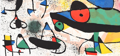 Joan Mir, Composition (Cramer 181; Mourlot 949), Lithograph