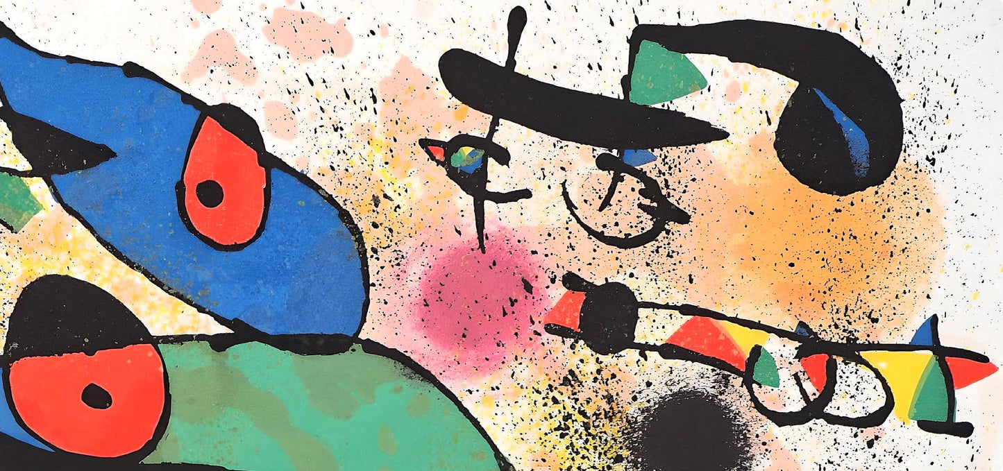 Joan Mir, Composition (Cramer 181; Mourlot 949), Lithograph