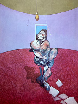 Francis Bacon, Portrait Of George Dyer Talking, Derrire Le Miroir, Lithograph