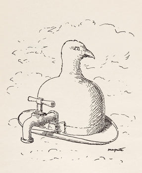 Ren Magritte, Composition, Dix Dessins De Ren Magritte, Lithograph
