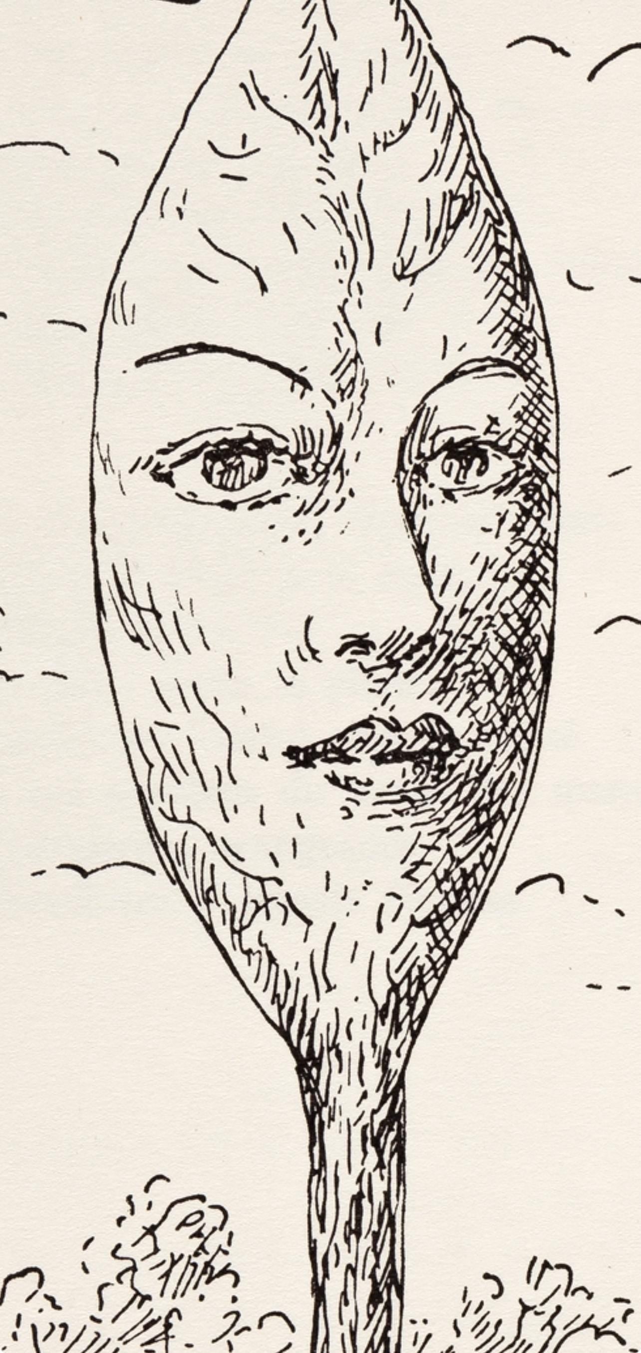 Ren Magritte, Composition, Dix Dessins De Ren Magritte, Lithograph