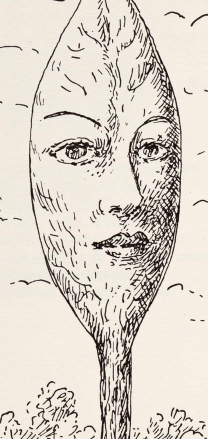 Ren Magritte, Composition, Dix Dessins De Ren Magritte, Lithograph