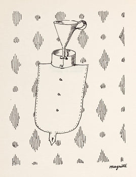 Ren Magritte, Composition, Dix Dessins De Ren Magritte, Lithograph