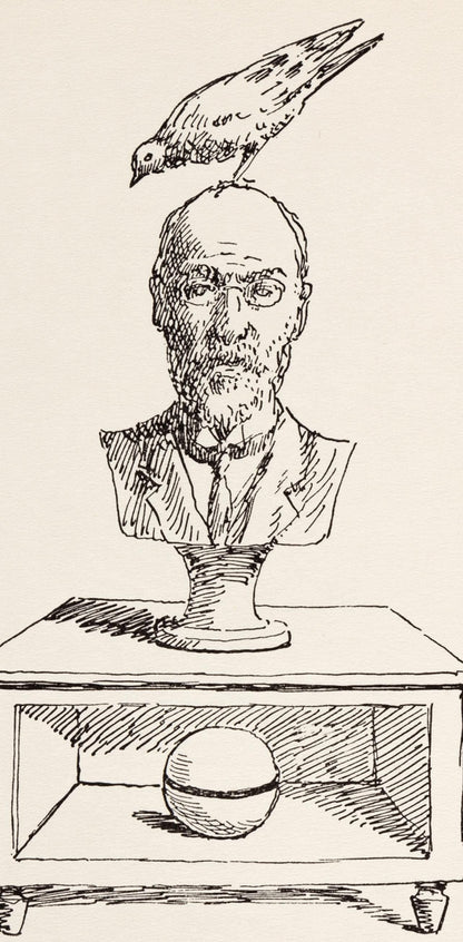 Ren Magritte, Composition, Dix Dessins De Ren Magritte, Lithograph