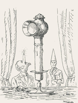 Ren Magritte, Composition, Dix Dessins De Ren Magritte, Lithograph