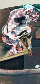 Francis Bacon, Portrait Of George Dyer Crouching, Derrire Le Miroir, Lithograph
