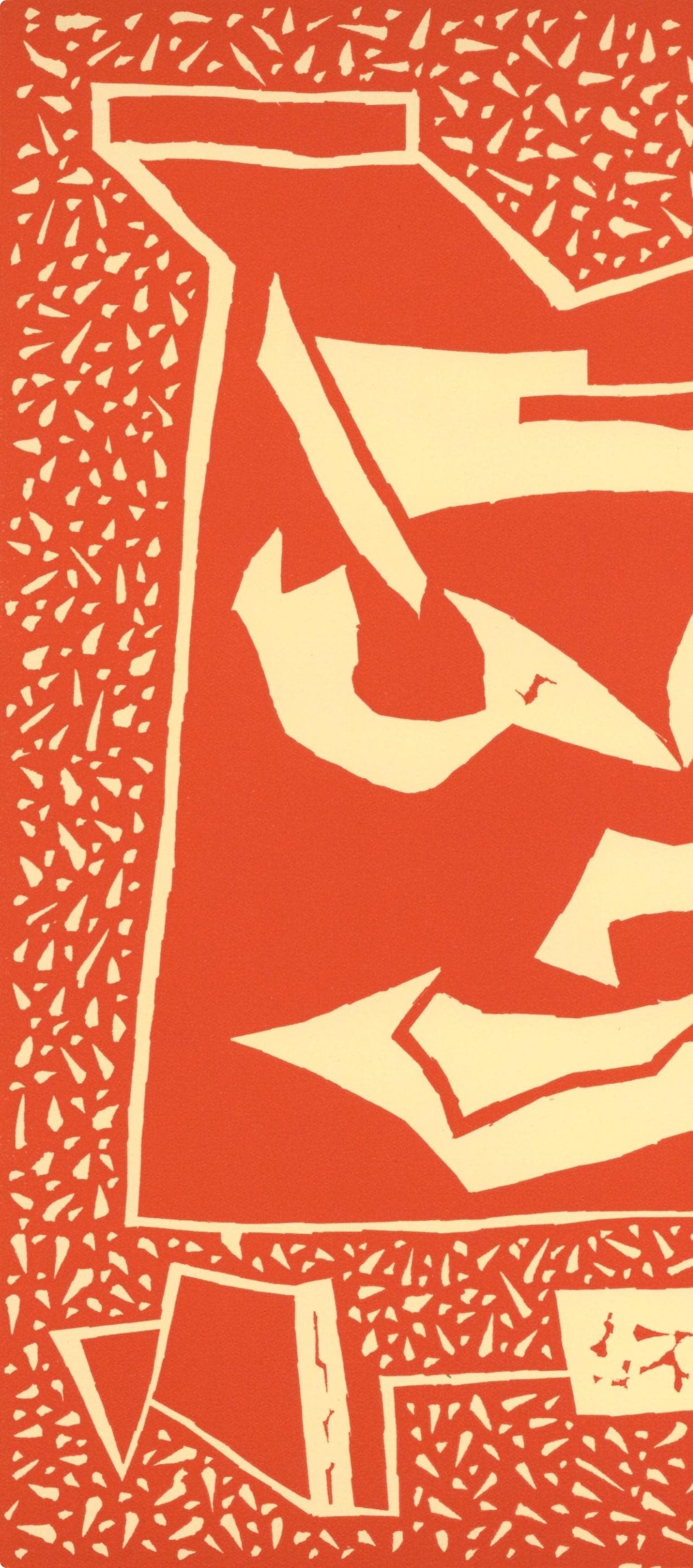 Alberto Magnelli, Composition, Xxe Sicle, Linocut