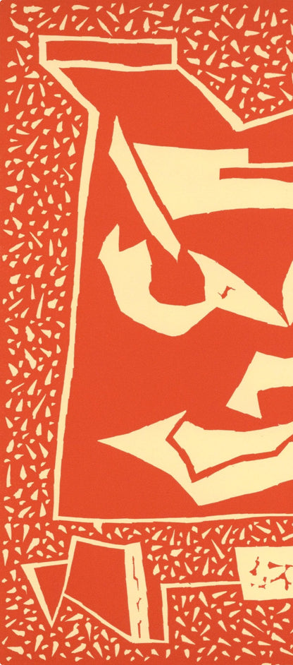 Alberto Magnelli, Composition, Xxe Sicle, Linocut