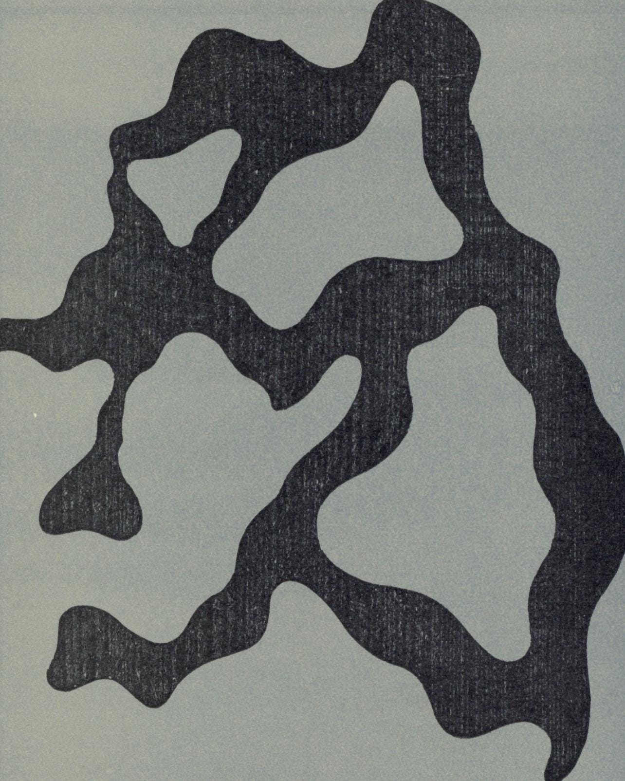 Hans Jean Arp, Composition, Xxe Sicle, Woodcut