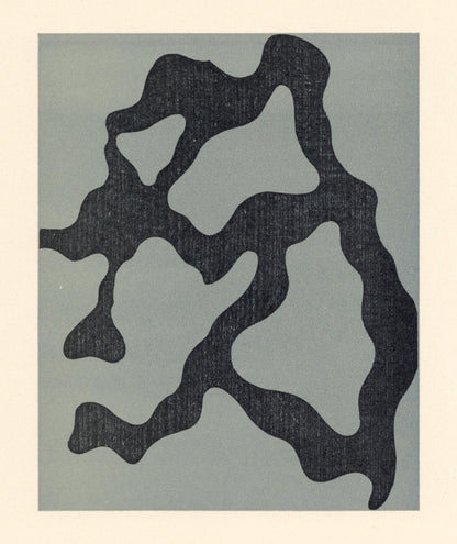Hans Jean Arp, Composition, Xxe Sicle, Woodcut