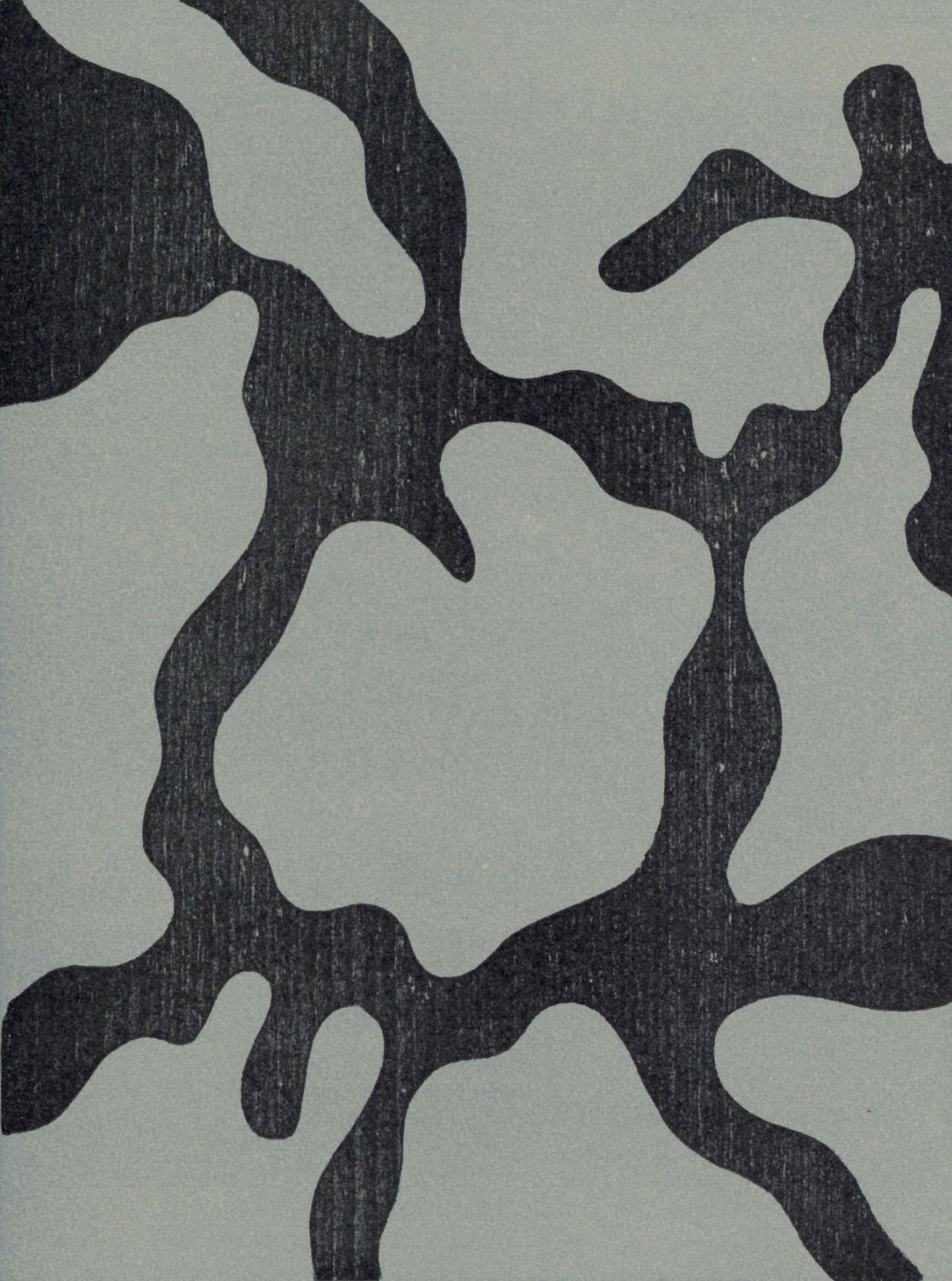 Hans Jean Arp, Composition, Xxe Sicle, Woodcut