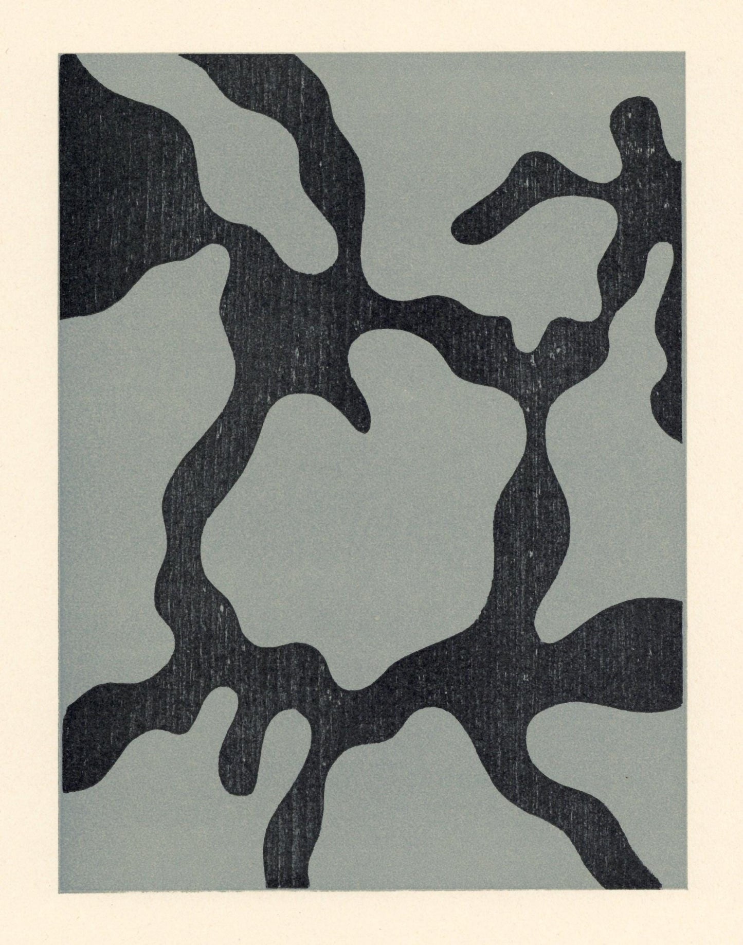 Hans Jean Arp, Composition, Xxe Sicle, Woodcut