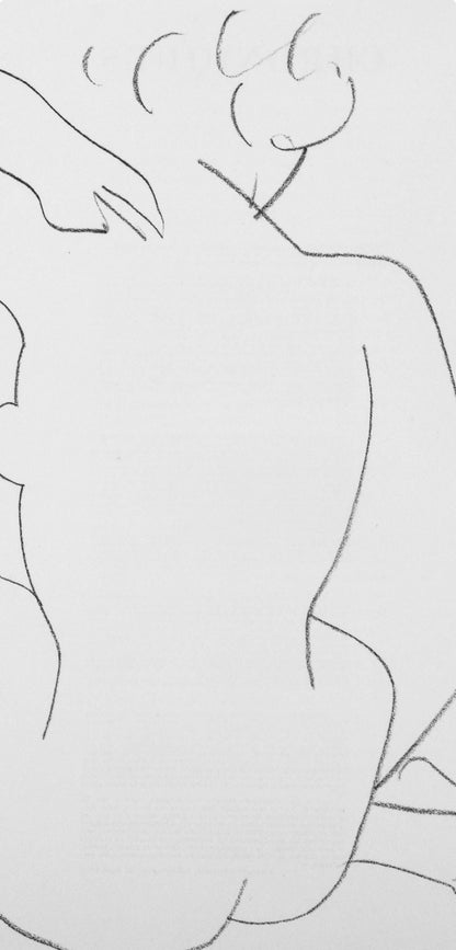 Henri Matisse, Composition, Derrire Le Miroir, Lithograph