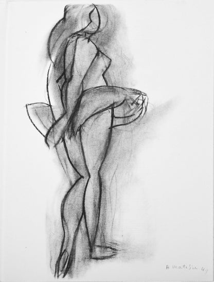 Henri Matisse, Composition, Derrire Le Miroir, Lithograph