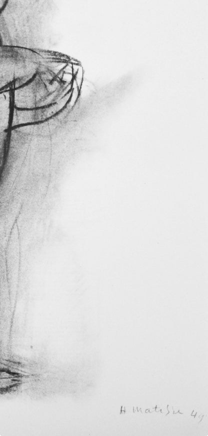 Henri Matisse, Composition, Derrire Le Miroir, Lithograph