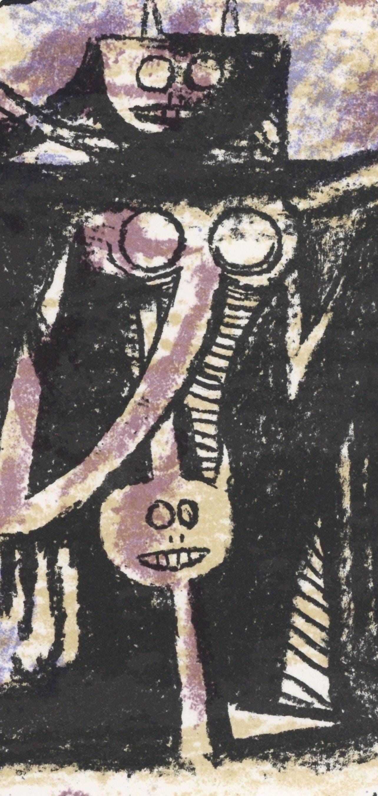 Wifredo Lam ???, Composition, Xxe Sicle, Lithograph