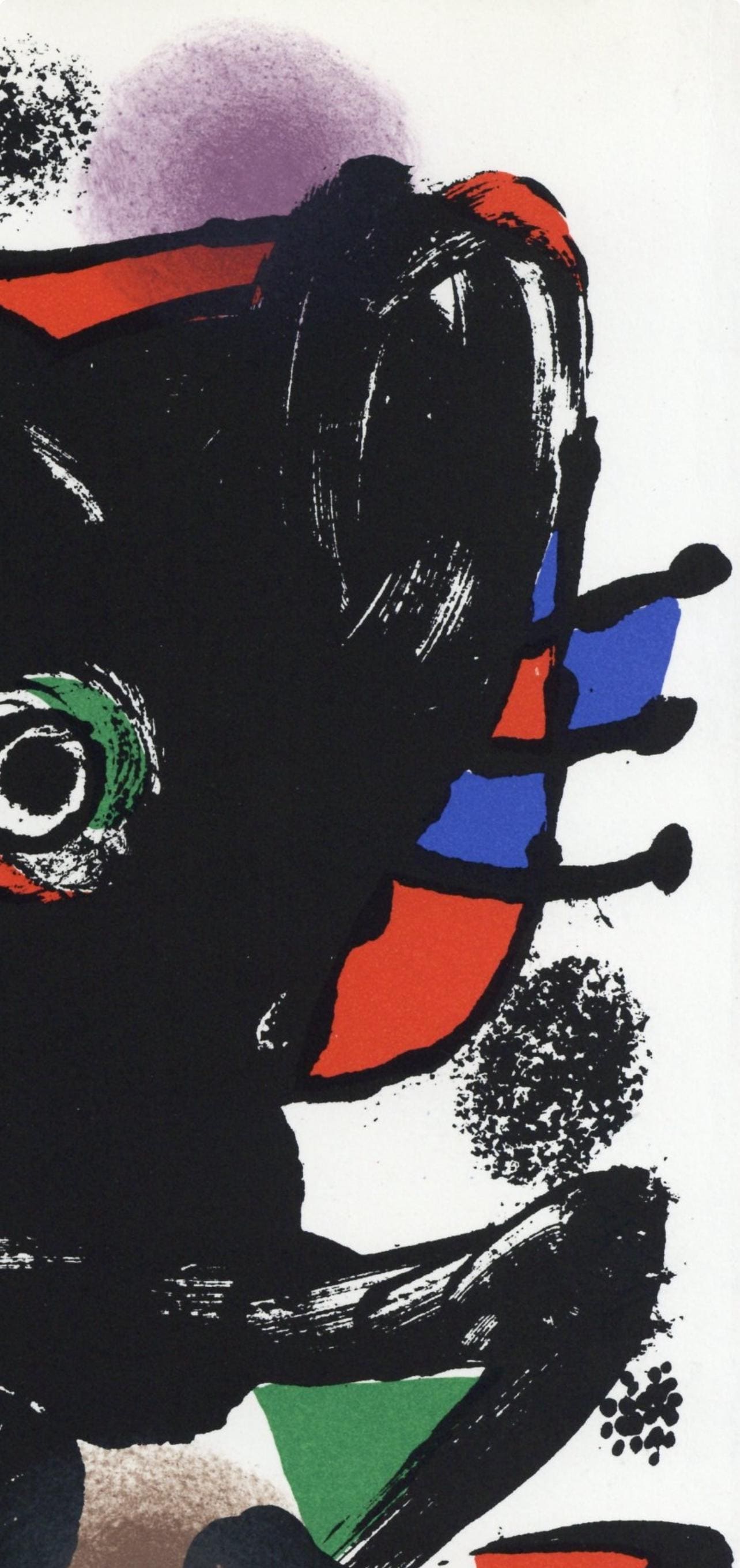 Joan Mir, Composition, Xxe Sicle, Lithograph