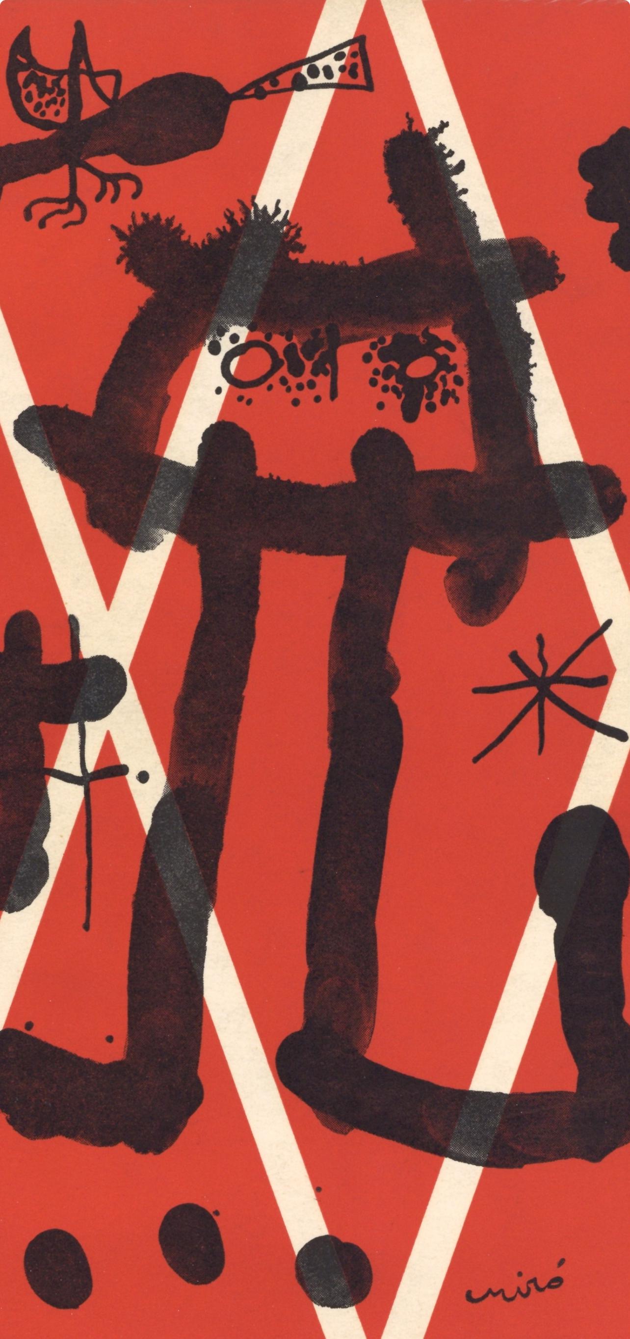 Joan Mir, Composition, Xxe Sicle, Lithograph