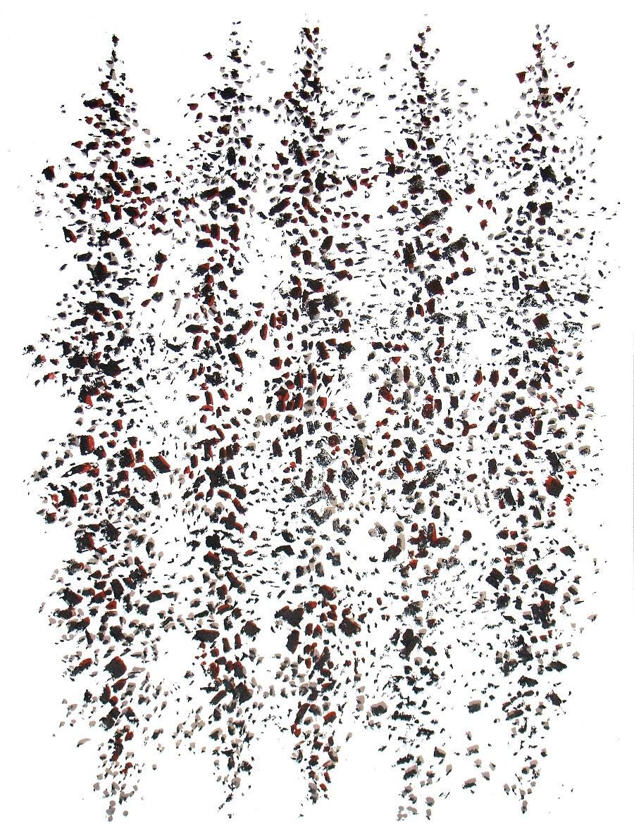 Mark Tobey, Composition, Xxe Sicle, Lithograph