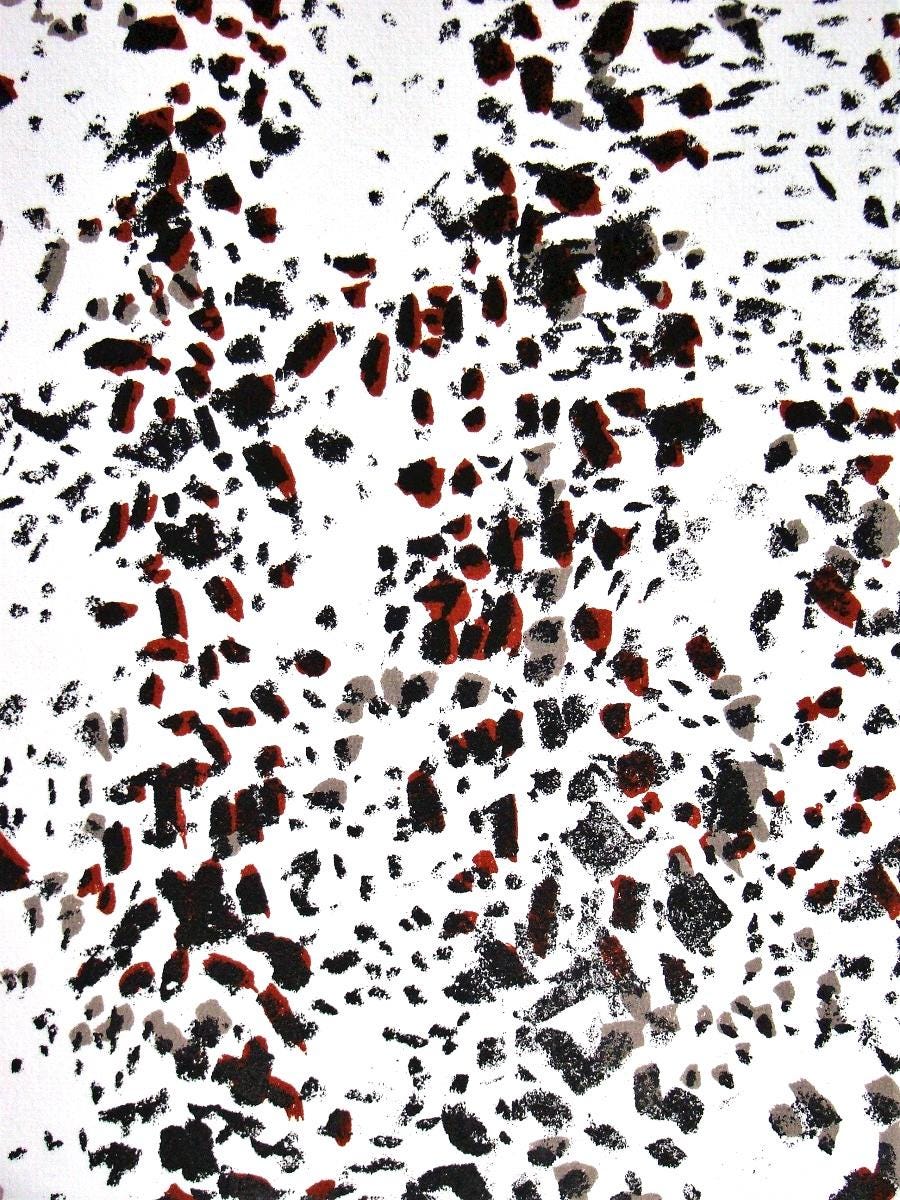 Mark Tobey, Composition, Xxe Sicle, Lithograph