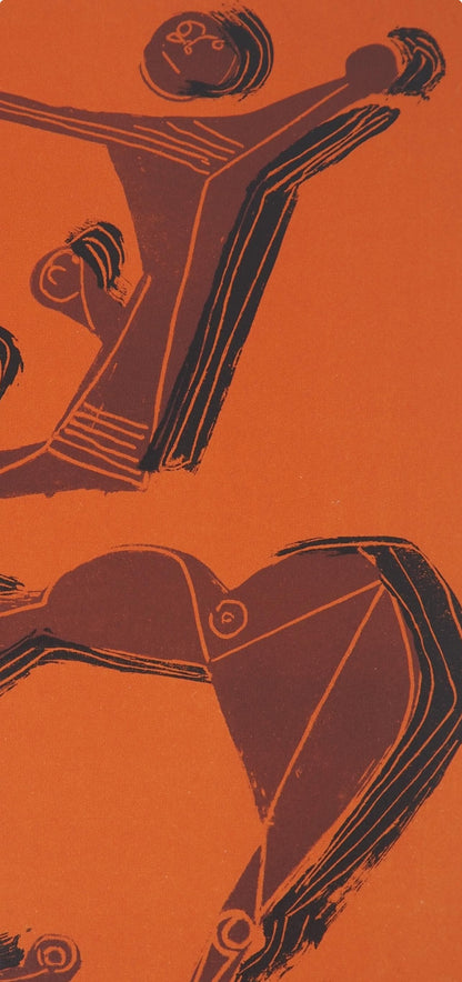 Marino Marini, Composition, Xxe Sicle, Lithograph