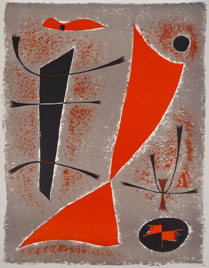 Gustave Singier, Composition, Xxe Sicle, Lithograph