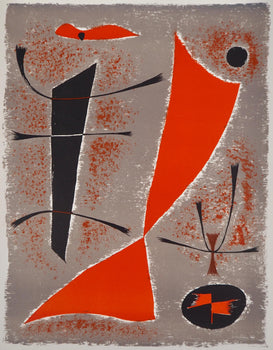 Gustave Singier, Composition, Xxe Sicle, Lithograph