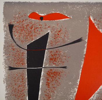 Gustave Singier, Composition, Xxe Sicle, Lithograph