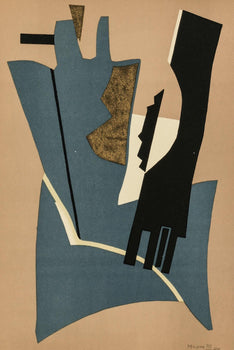 Alberto Magnelli, Composition, Xxe Sicle, Lithograph