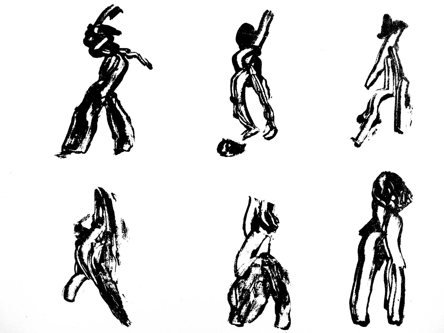 Henri Michaux, Composition, Xxe Sicle, Etching