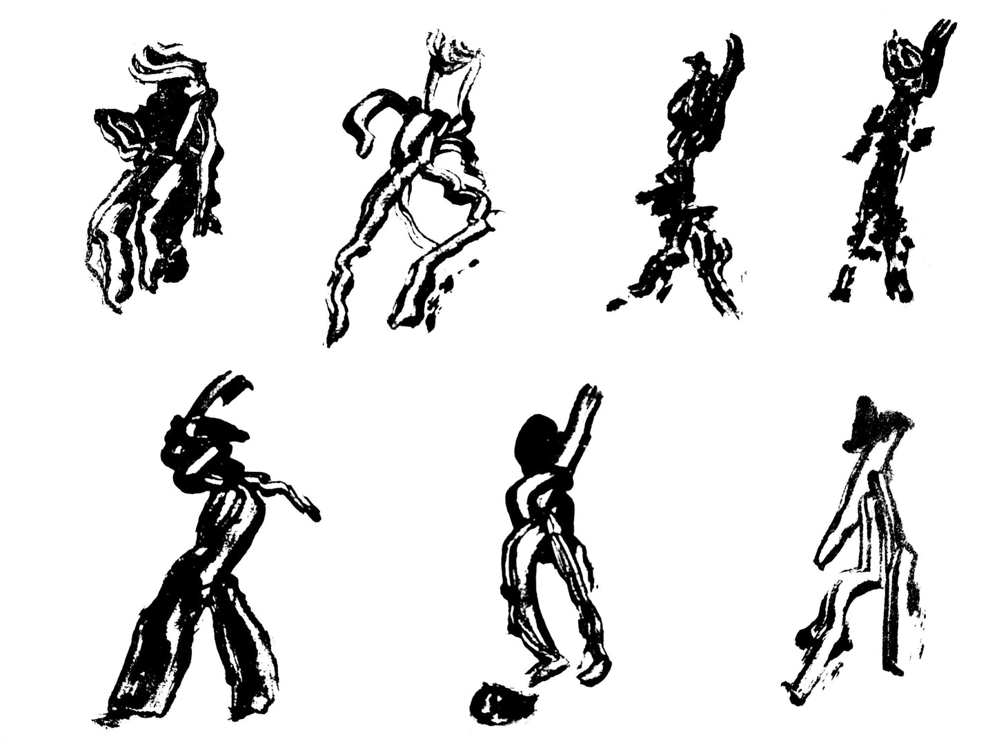 Henri Michaux, Composition, Xxe Sicle, Etching