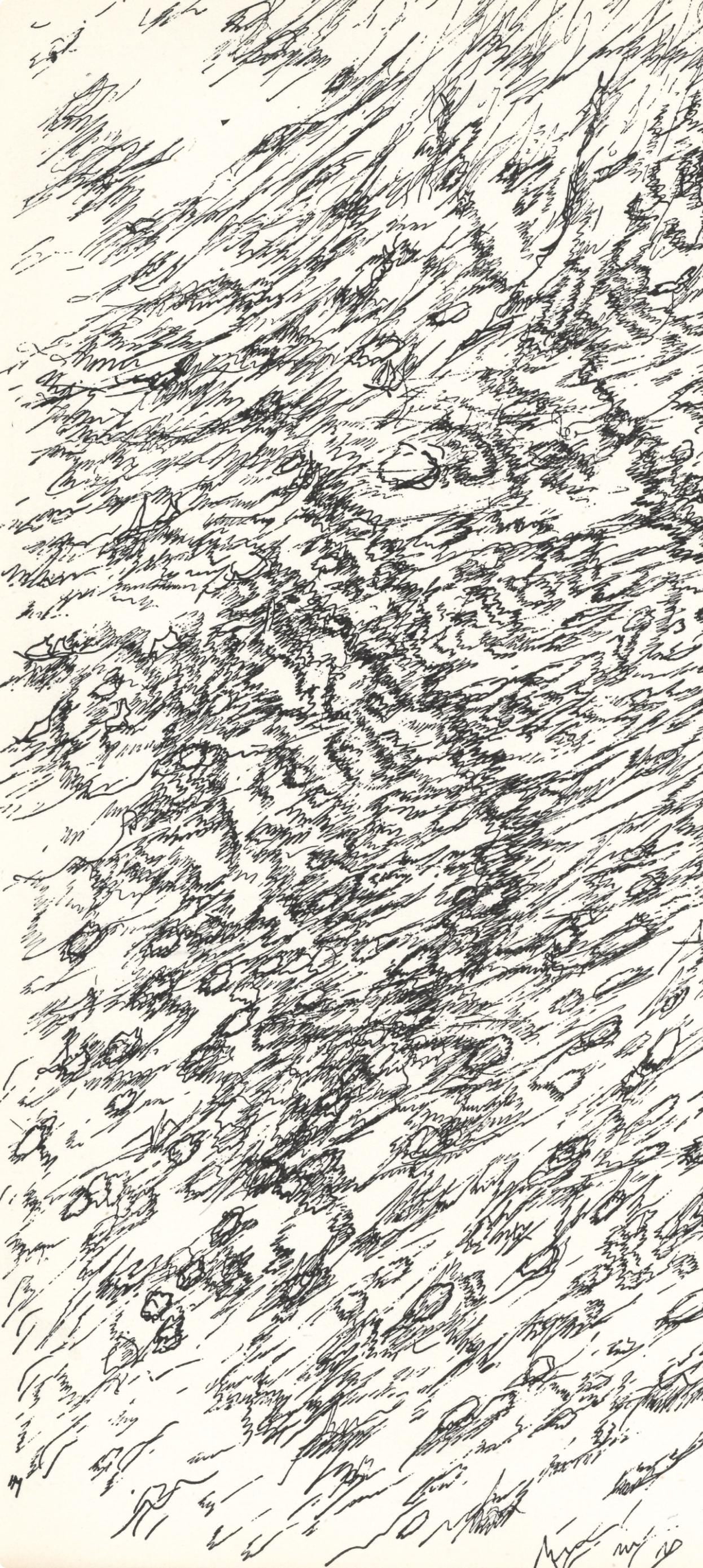 Henri Michaux, Composition, Xxe Sicle, Etching