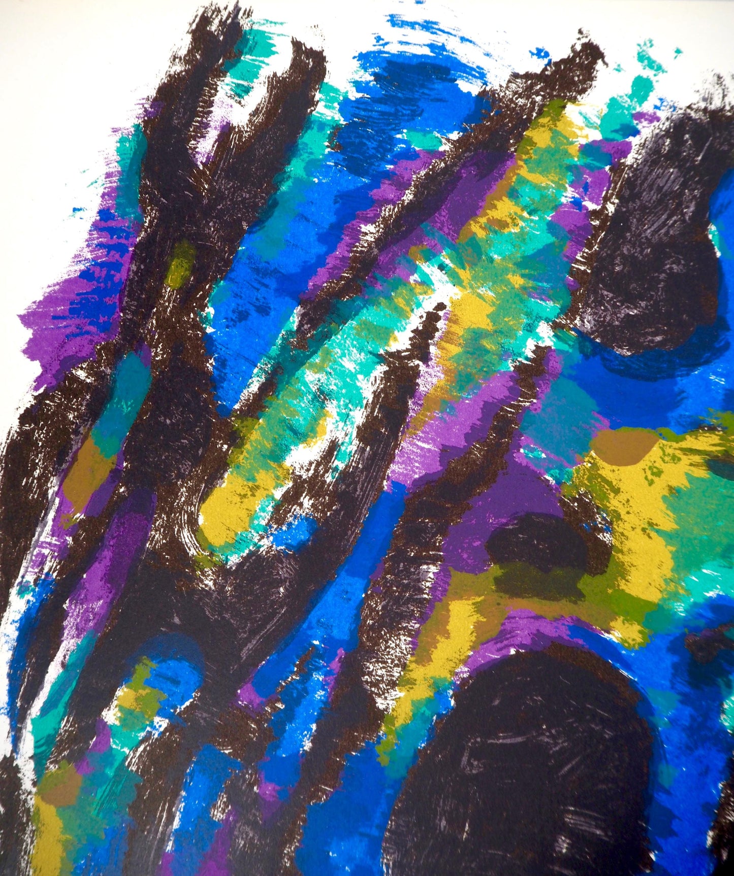 Alfred Manessier, Composition, Xxe Sicle, Lithograph